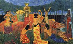 Paul Serusier The Daughters of Pelichtim Norge oil painting art